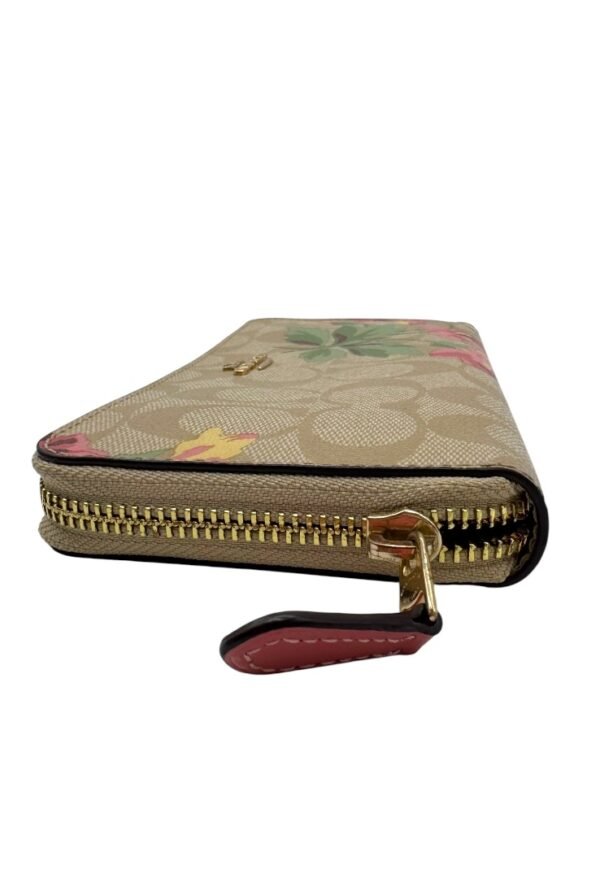 COACH - WALLET ZIP AROUND FLORAL - Image 7